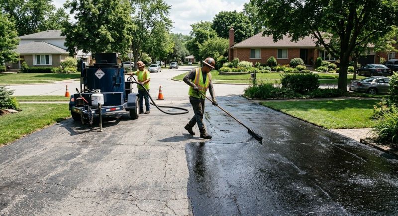 Asphalt Driveway Sealing in Sarasota, FL