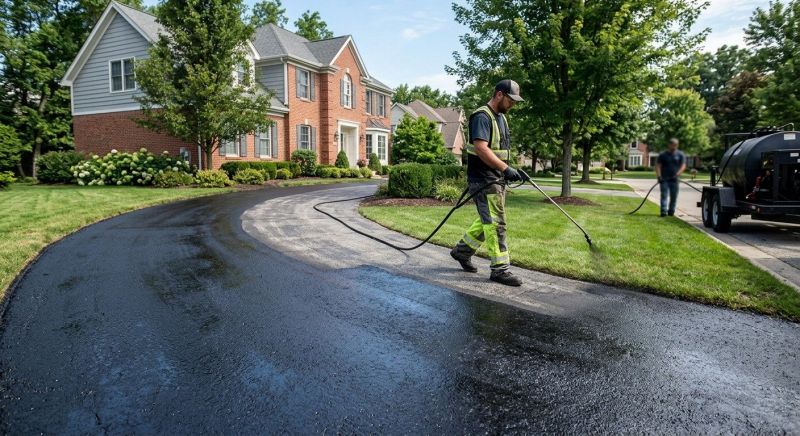 Blacktop Sealcoating in Columbus, OH