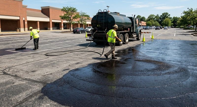 Commercial Parking Lot Sealing in Denver, CO