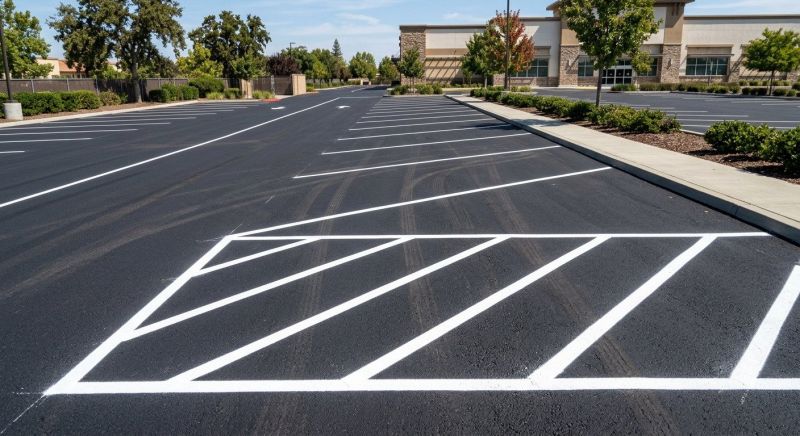 Parking Garage Striping in Lawrenceville, GA