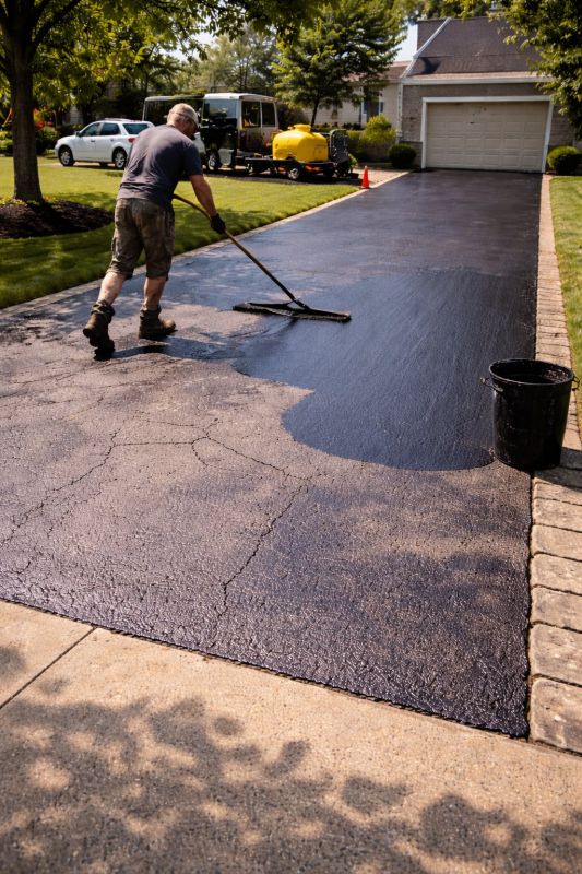 Residential Blacktop Sealing in Grand Rapids, MI