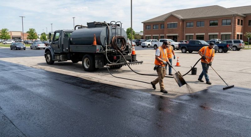 Commercial Pavement Sealing in Denver, CO